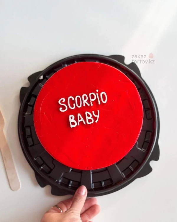 Бенто - торт "Scorpio Baby Red"
